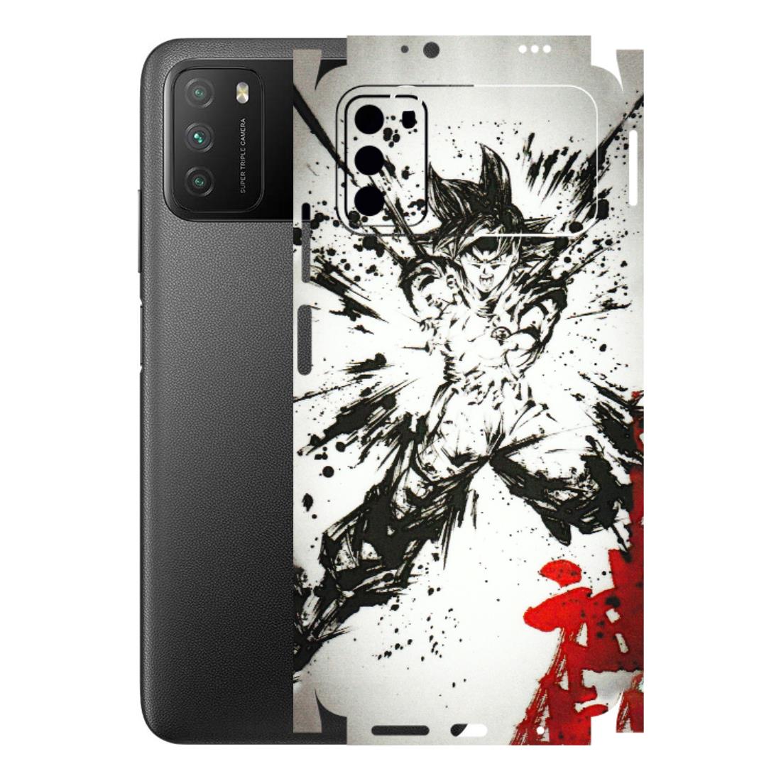 POCO Phone Skins (All Models) - DBZ - 3D Embossed Finish (L-206) Poco M3