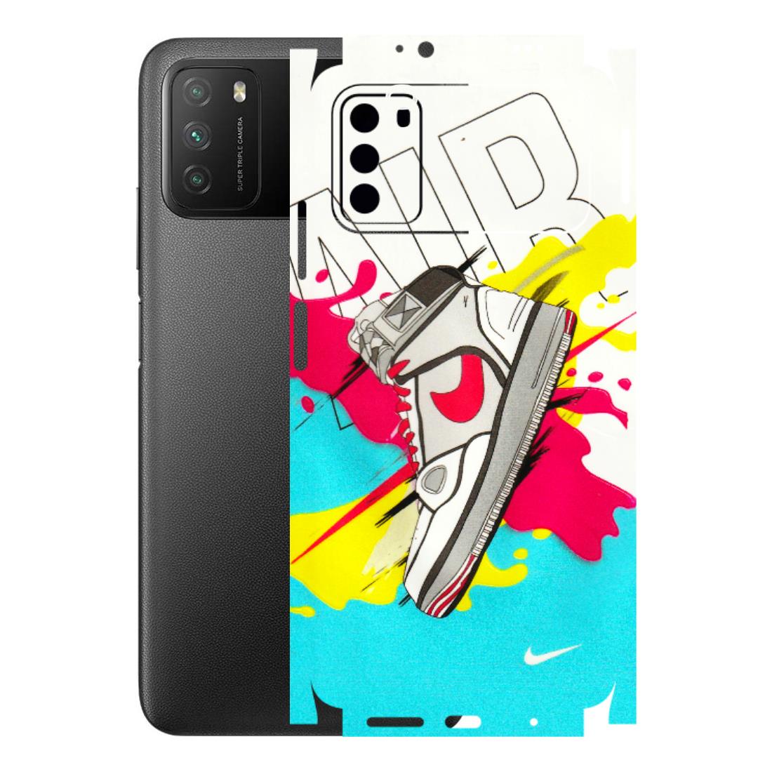 POCO Phone Skins (All Models) - Sneaker - 3D Embossed Finish (L-207) Poco M3