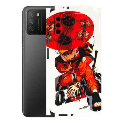 POCO Phone Skins (All Models) - Naruto - 3D Embossed Finish (L-208) Poco M3