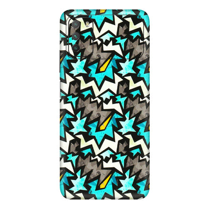 POCO Phone Skins (All Models) - Funky Zig Zag - 3D Embossed Finish (L-223) Poco M3