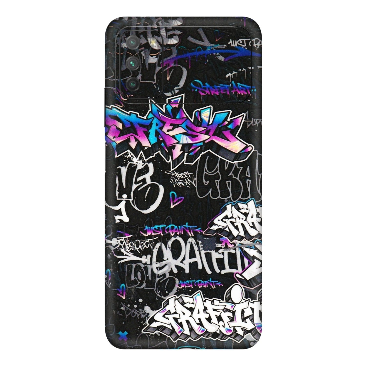 POCO Phone Skins (All Models) - Graffiti Killer - 3D Embossed Finish (L-274) Poco M3