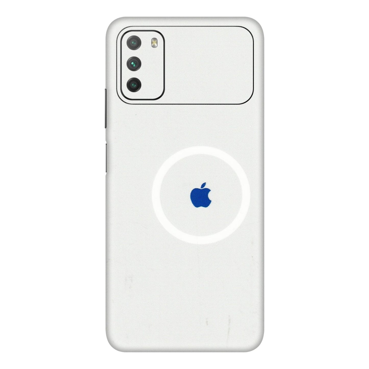 POCO Phone Skins (All Models) - iPhone Magsafe Logo - 3D Embossed Finish (L-320) Poco M3