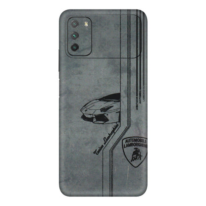 POCO Phone Skins (All Models) - New Lamborgini Aventador - 3D Embossed Finish (L-321) Poco M3