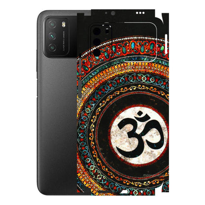 POCO Phone Skins (All Models) - Aum Chant Abstract - 3D Embossed Finish (L-42) Poco M3