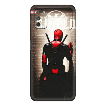 POCO Phone Skins (All Models) - Deadpool - 3D Embossed Finish (L-56) Poco M3