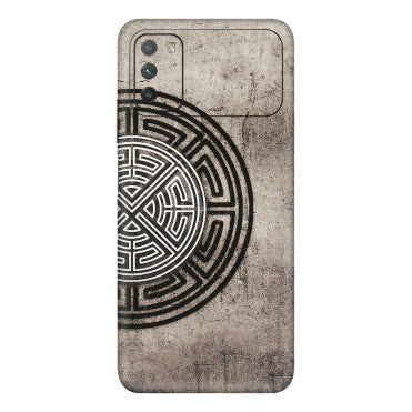 POCO Phone Skins (All Models) - Mysterious Circular Design - 3D Embossed Finish (L-63) Poco M3