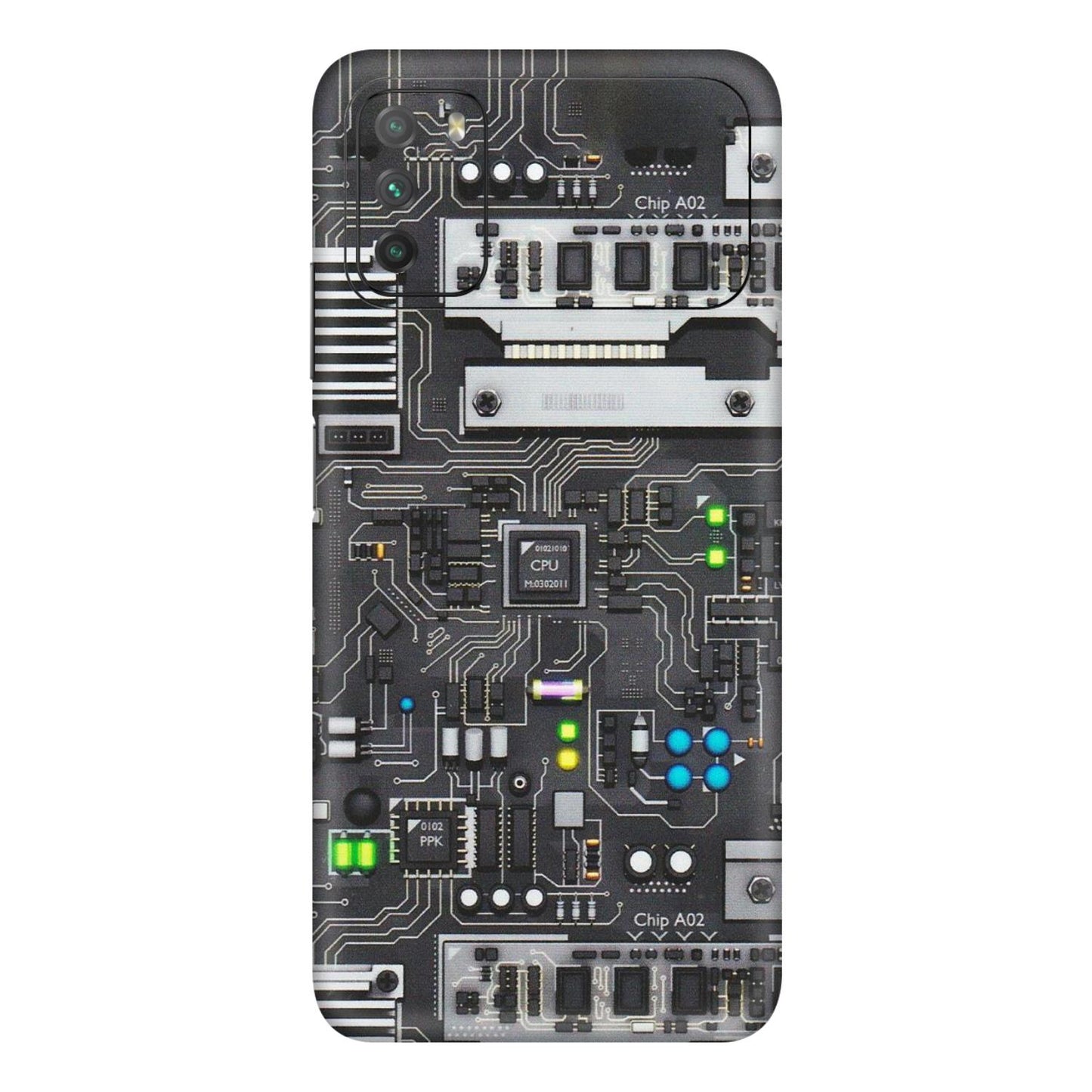 POCO Phone Skins (All Models) - Motherboard Internals - Matte Finish (M-135) Poco M3
