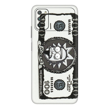 POCO Phone Skins (All Models) - Rick And Morty Hundred Dollar Anime - Matte Finish (M-161) Poco M3