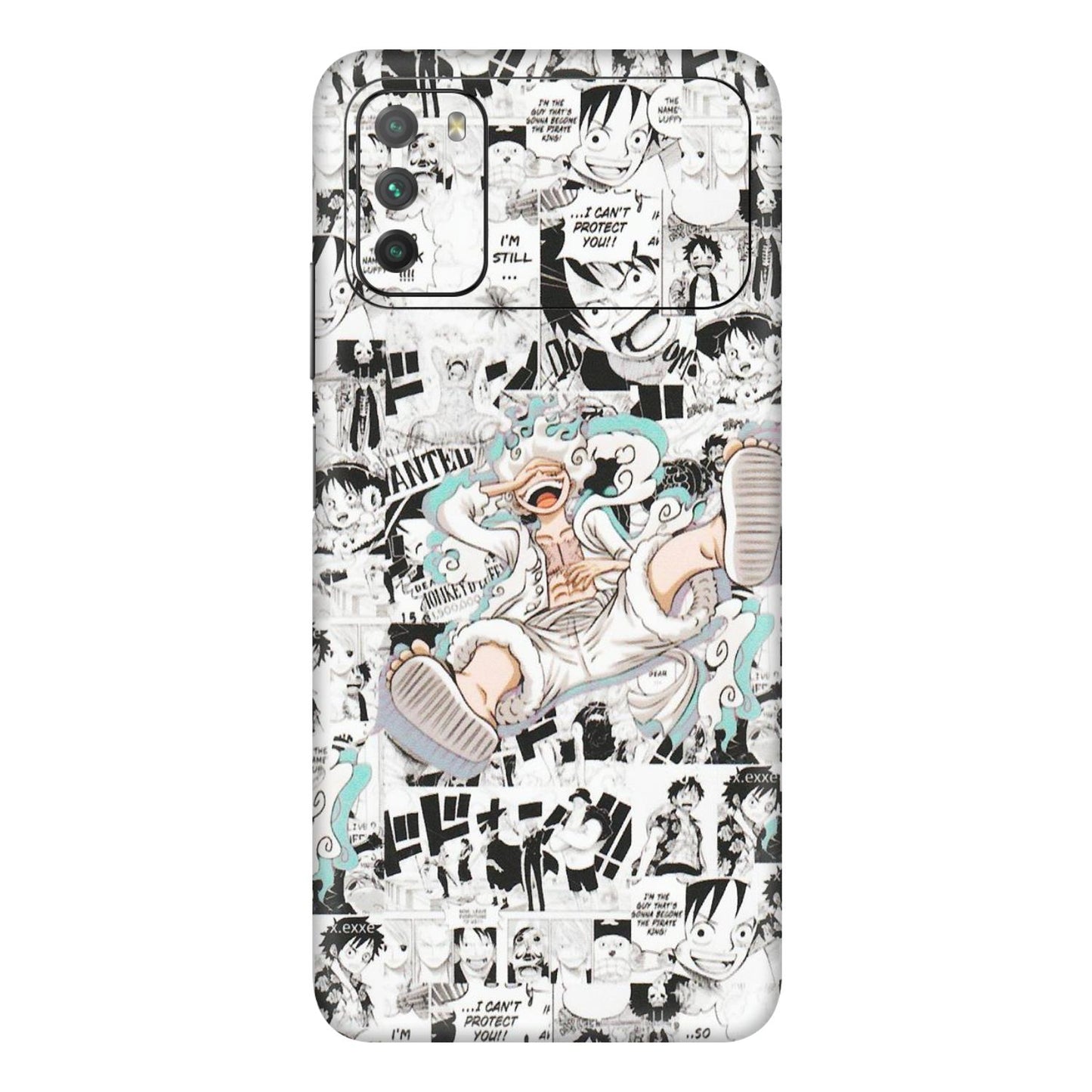 POCO Phone Skins (All Models) - Hi Hello Doodles - Matte Finish (M-25) Poco M3