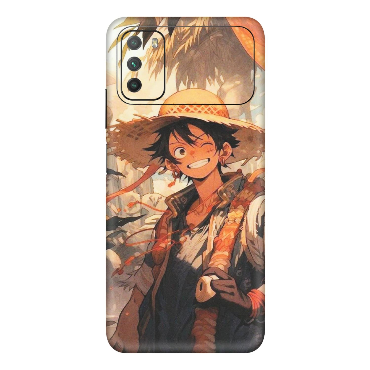 POCO Phone Skins (All Models) - Anime Character Smile - Matte Finish (M-33) Poco M3