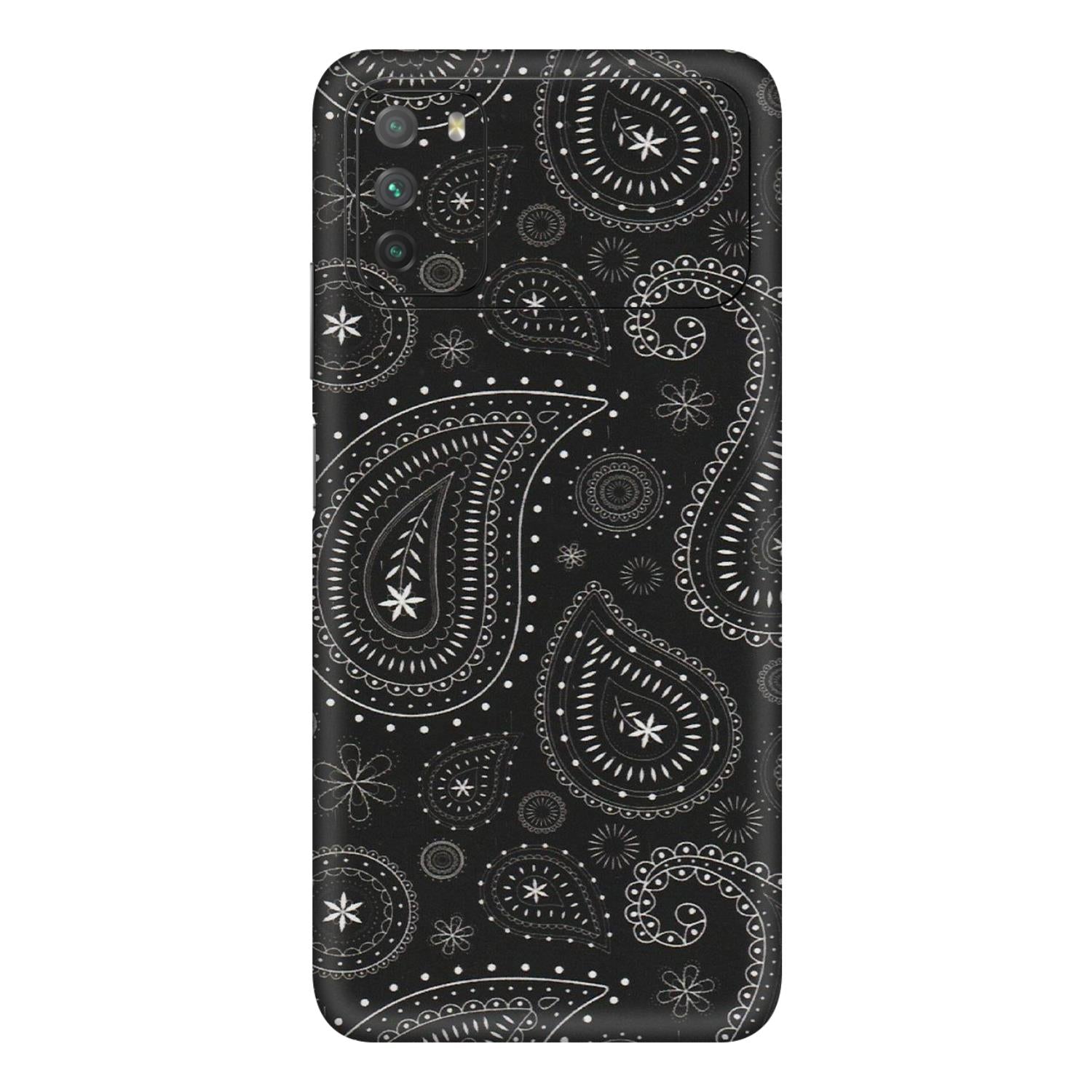POCO Phone Skins (All Models) - Black Sober Kerry - Matte Finish (M-37) Poco M3