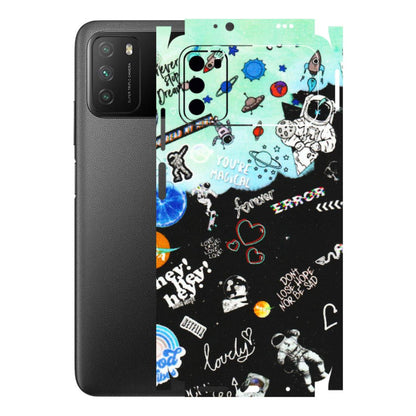 POCO Phone Skins (All Models) - Living In A Space Dream - Matte Finish (M-46) Poco M3