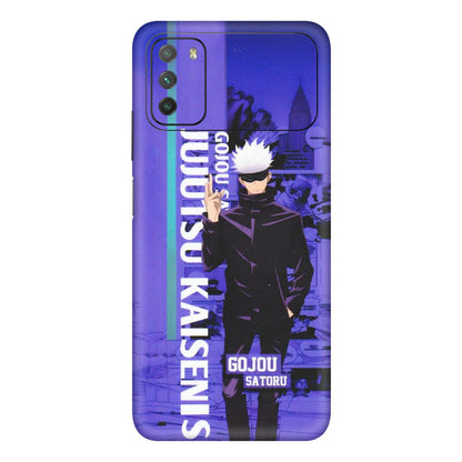 POCO Phone Skins (All Models) - Jujutsu Kaisen Gojo - Matte Finish (M-05) Poco M3
