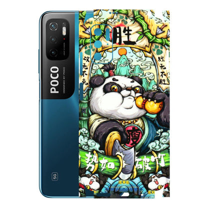 POCO Phone Skins (All Models) - Royal Rich Panda - 3D Embossed Finish (L-170) Poco M3 PRO (5G)