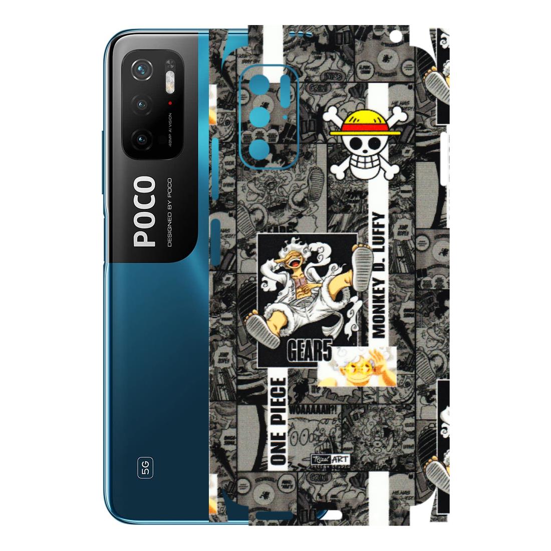 POCO Phone Skins (All Models) - Cuffy Anime MonkeyCamic - 3D Embossed Finish (L-242) Poco M3 PRO (5G)