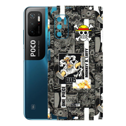 POCO Phone Skins (All Models) - Cuffy Anime MonkeyCamic - 3D Embossed Finish (L-242) Poco M3 PRO (5G)