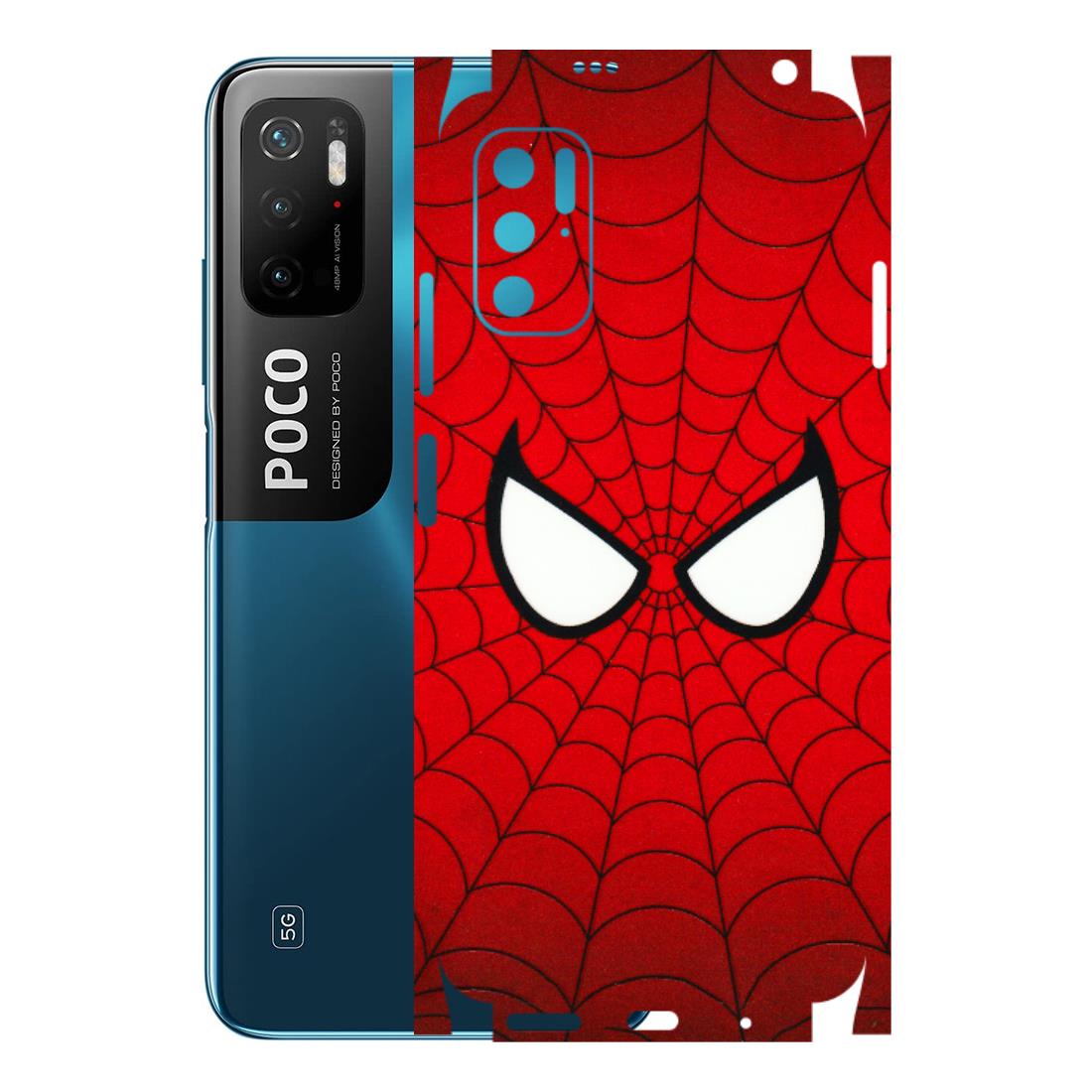 POCO Phone Skins (All Models) - Spidey Eyes - 3D Embossed Finish (L-257) Poco M3 PRO (5G)