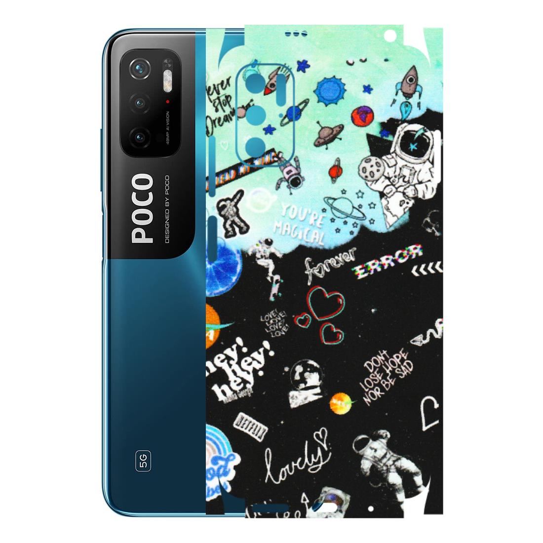 POCO Phone Skins (All Models) - Living In A Space Dream - Matte Finish (M-46) Poco M3 PRO (5G)