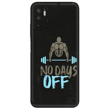 POCO Phone Skins (All Models) - Gym Lover - 3D Embossed Finish (L-127) Poco M3 PRO (5G)