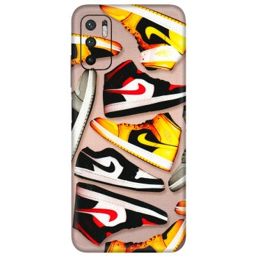 POCO Phone Skins (All Models) - Sneaker Lover - 3D Embossed Finish (L-135) Poco M3 PRO (5G)