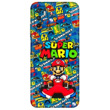 POCO Phone Skins (All Models) - Super Mario Kart - 3D Embossed Finish (L-140) Poco M3 PRO (5G)