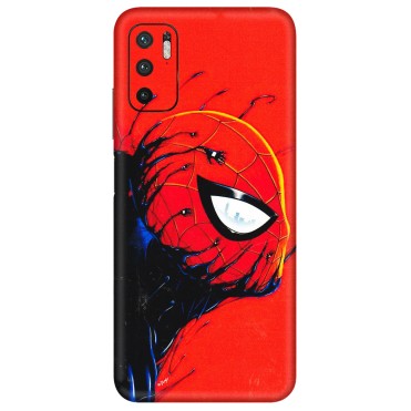 POCO Phone Skins (All Models) - Spiderman Face Venom - 3D Embossed Finish (L-165) Poco M3 PRO (5G)