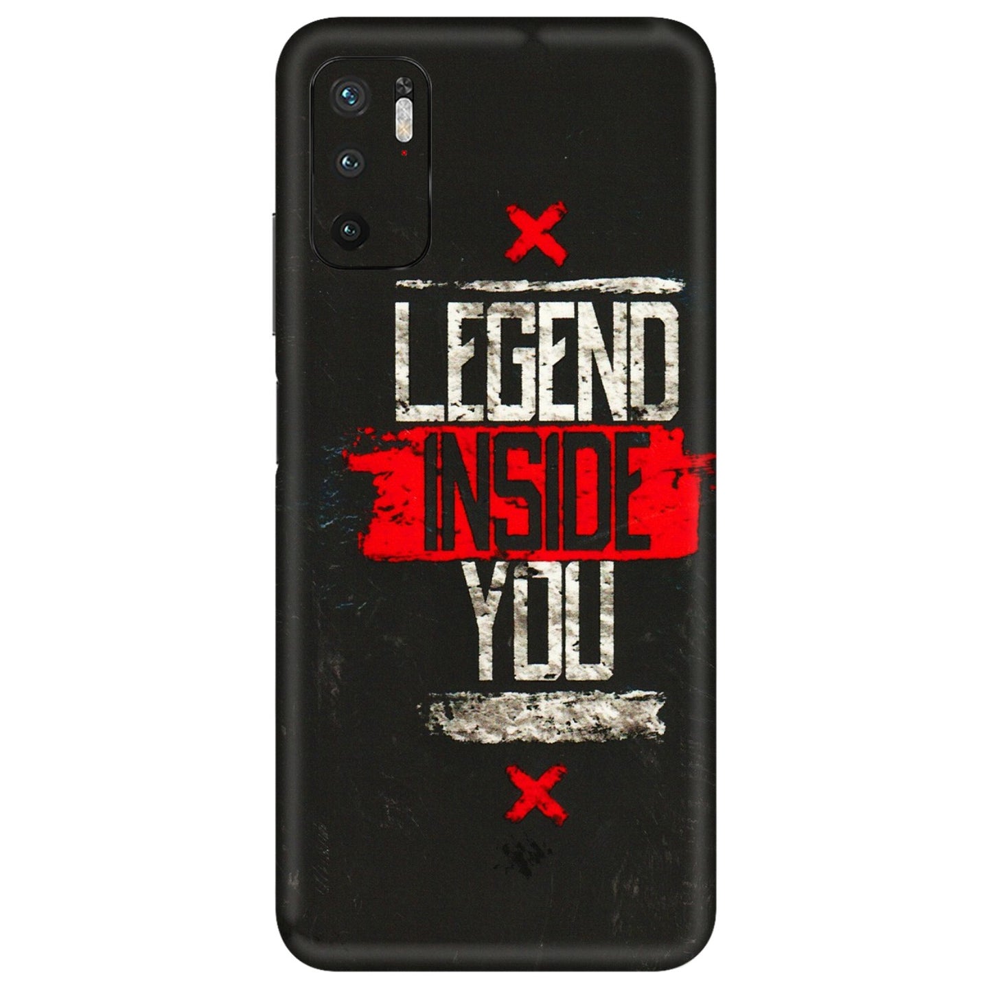 POCO Phone Skins (All Models) - Legend Inside You - 3D Embossed Finish (L-186) Poco M3 PRO (5G)