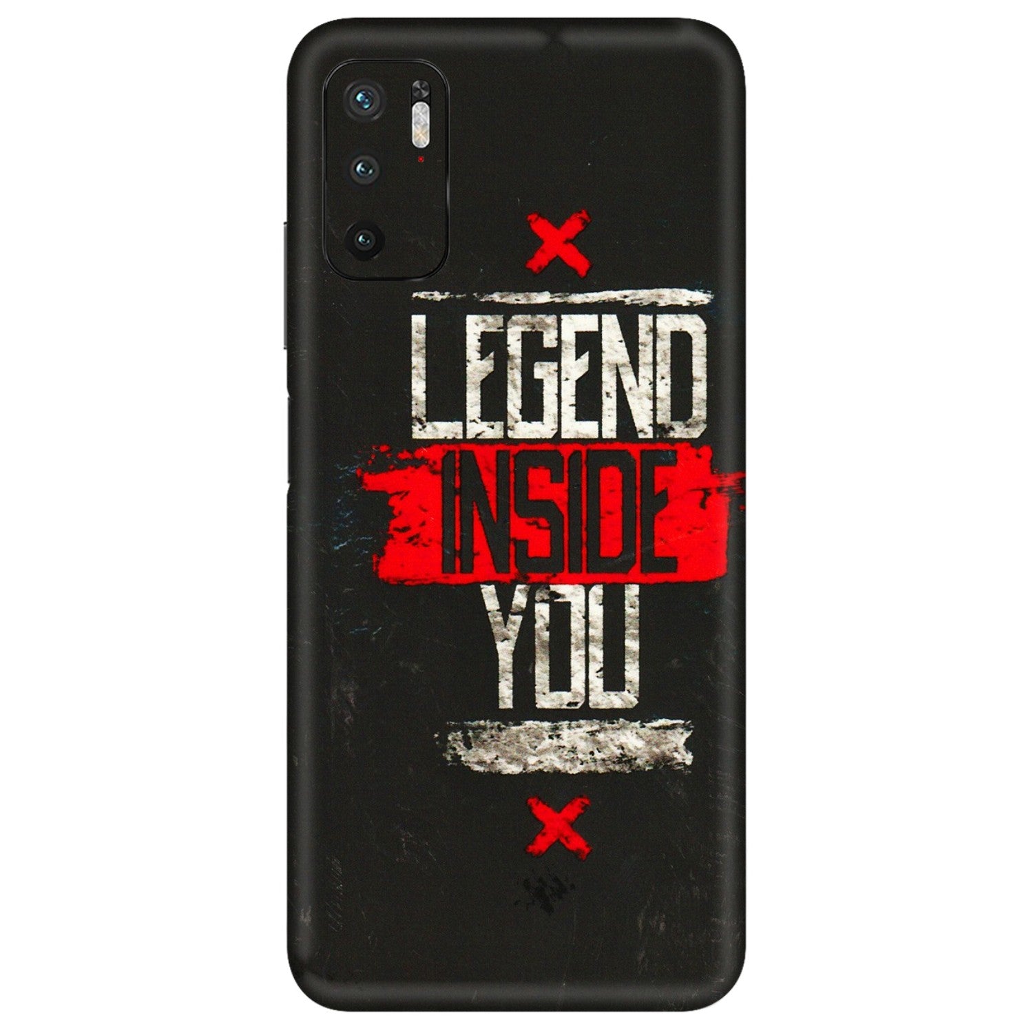 POCO Phone Skins (All Models) - Legend Inside You - 3D Embossed Finish (L-186) Poco M3 PRO (5G)