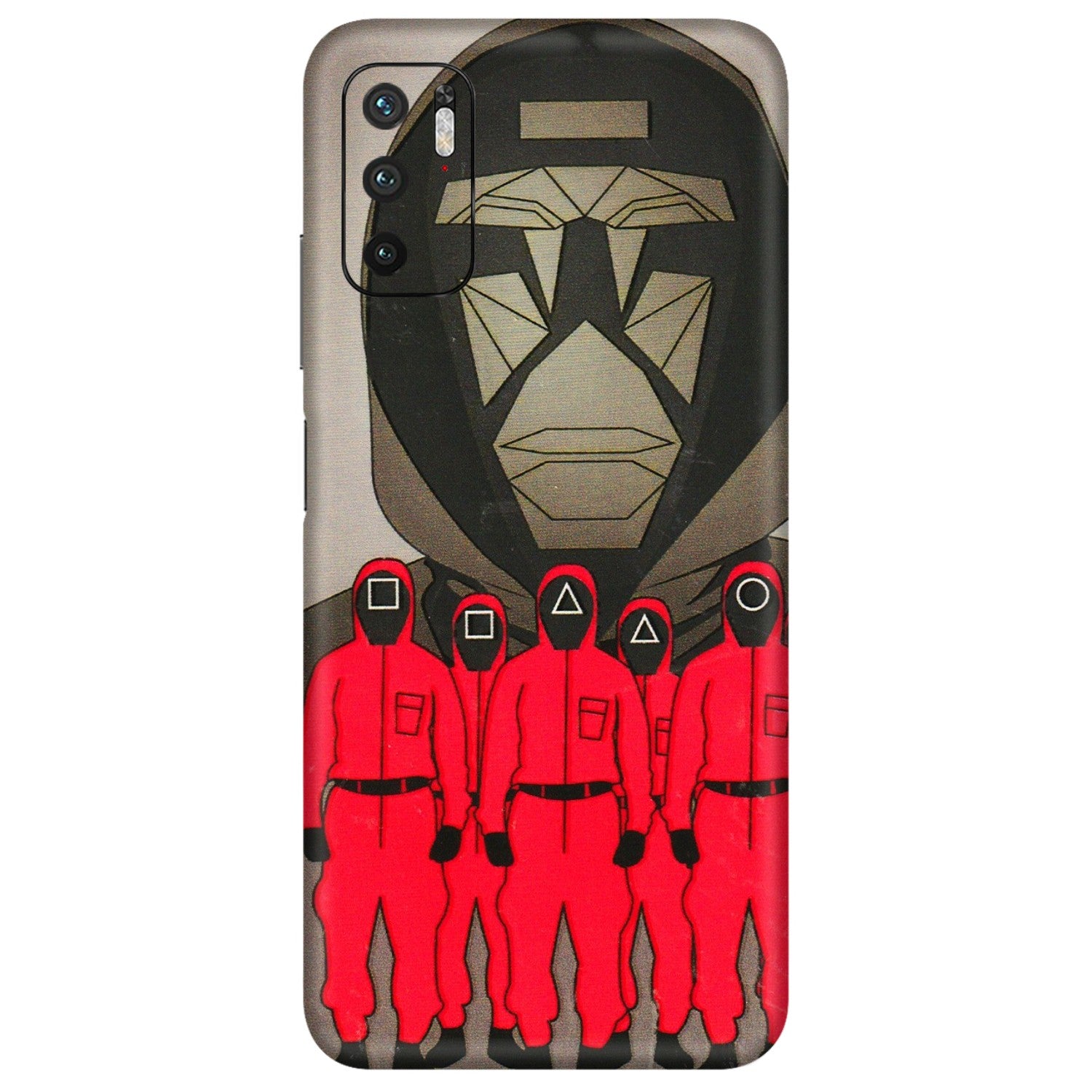 POCO Phone Skins (All Models) - Squid Game Hero - 3D Embossed Finish (L-245) Poco M3 PRO (5G)