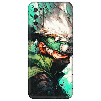 POCO Phone Skins (All Models) - Kakashi Side Profile - 3D Embossed Finish (L-249) Poco M3 PRO (5G)