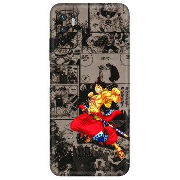 POCO Phone Skins (All Models) - One Piece Rocket Punch Manga - 3D Embossed Finish (L-25) Poco M3 PRO (5G)