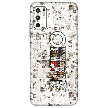 POCO Phone Skins (All Models) - One Piece Manga - 3D Embossed Finish (L-26) Poco M3 PRO (5G)