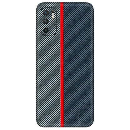 POCO Phone Skins (All Models) - Blue Sober Lines - 3D Embossed Finish (L-305) Poco M3 PRO (5G)