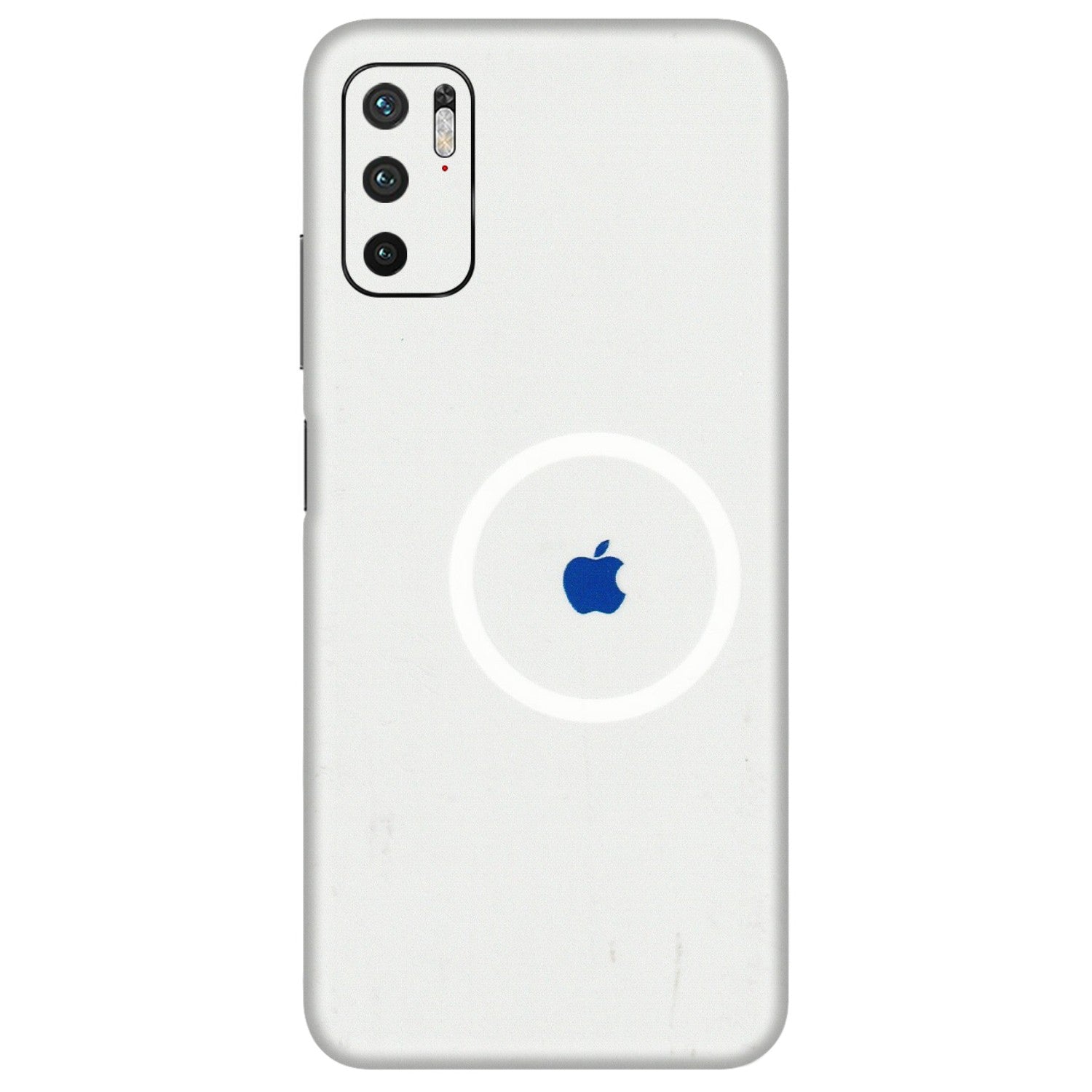 POCO Phone Skins (All Models) - iPhone Magsafe Logo - 3D Embossed Finish (L-320) Poco M3 PRO (5G)