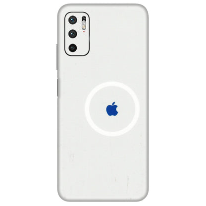 POCO Phone Skins (All Models) - iPhone Magsafe Logo - 3D Embossed Finish (L-320) Poco M3 PRO (5G)