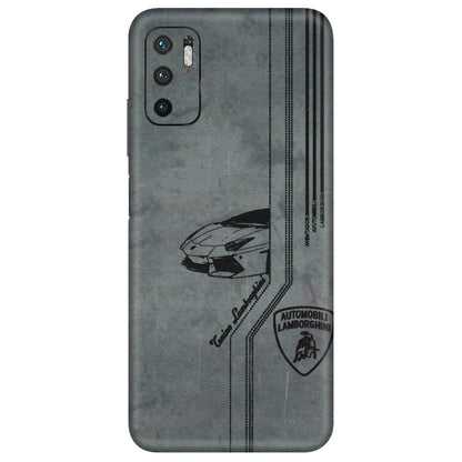 POCO Phone Skins (All Models) - New Lamborgini Aventador - 3D Embossed Finish (L-321) Poco M3 PRO (5G)
