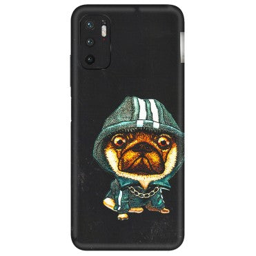 POCO Phone Skins (All Models) - Puppy N Hoodie - 3D Embossed Finish (L-90) Poco M3 PRO (5G)