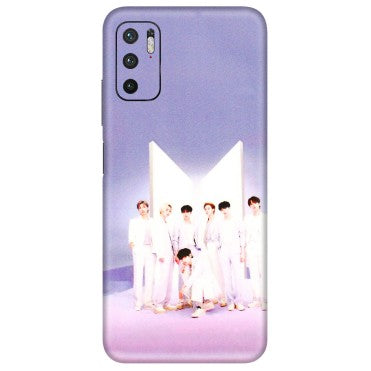 POCO Phone Skins (All Models) - BTS - 3D Embossed Finish (L-94) Poco M3 PRO (5G)