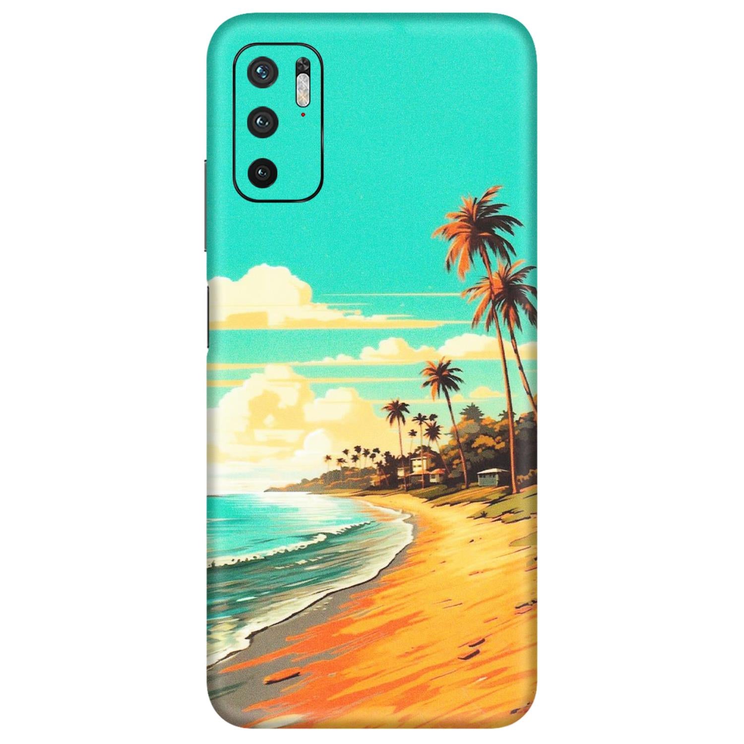 POCO Phone Skins (All Models) - Miami Beach - Matte Finish (M-136) Poco M3 PRO (5G)