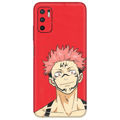 POCO Phone Skins (All Models) - Ryomen Sukuna Fun Anime - Matte Finish (M-153) Poco M3 PRO (5G)