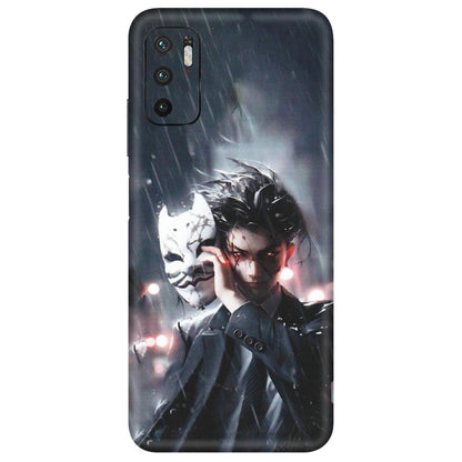 POCO Phone Skins (All Models) - Kimestsu No Yaiba Anime - Matte Finish (M-154) Poco M3 PRO (5G)