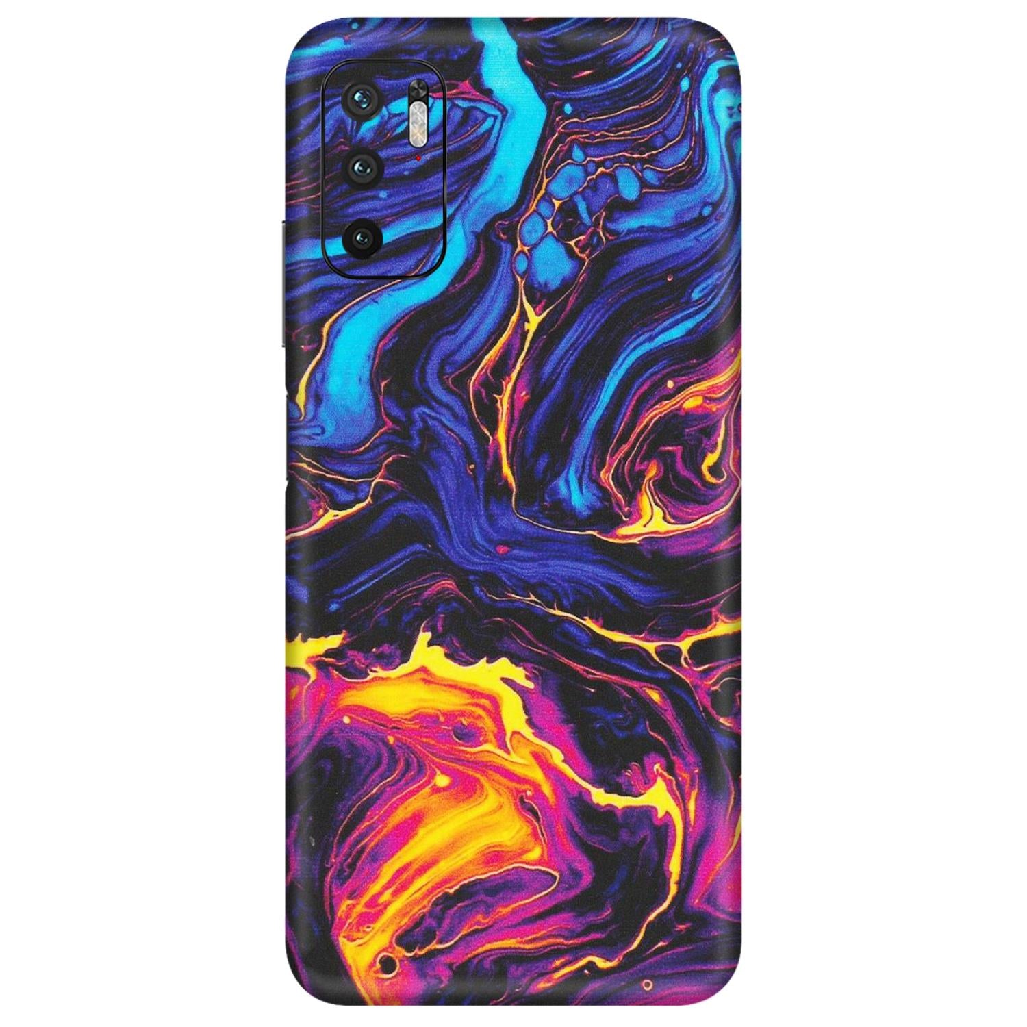 POCO Phone Skins (All Models) - Abstract Paint Classy - Matte Finish (M-15) Poco M3 PRO (5G)