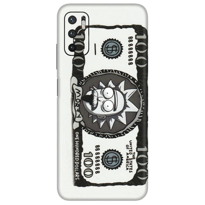 POCO Phone Skins (All Models) - Rick And Morty Hundred Dollar Anime - Matte Finish (M-161) Poco M3 PRO (5G)