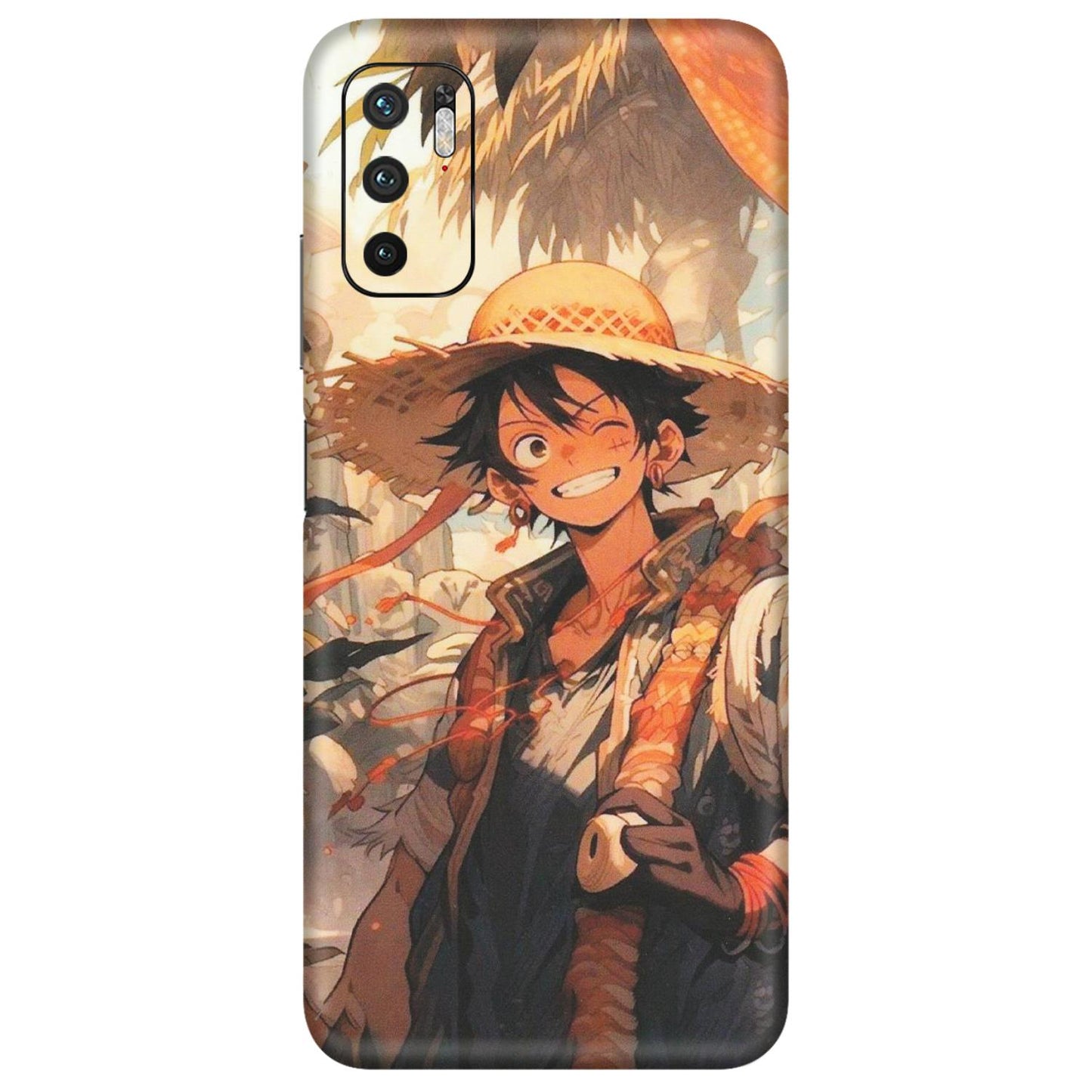 POCO Phone Skins (All Models) - Anime Character Smile - Matte Finish (M-33) Poco M3 PRO (5G)