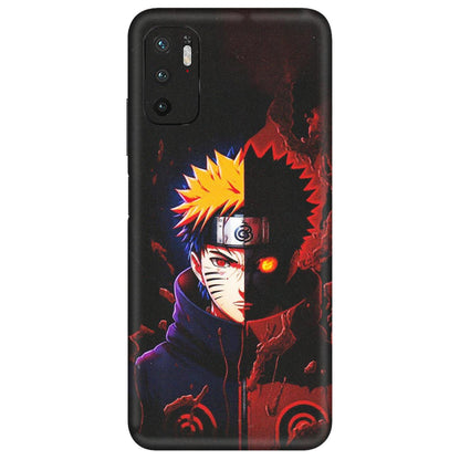 POCO Phone Skins (All Models) - Naruto X Evil - Matte Finish (M-70) Poco M3 PRO (5G)