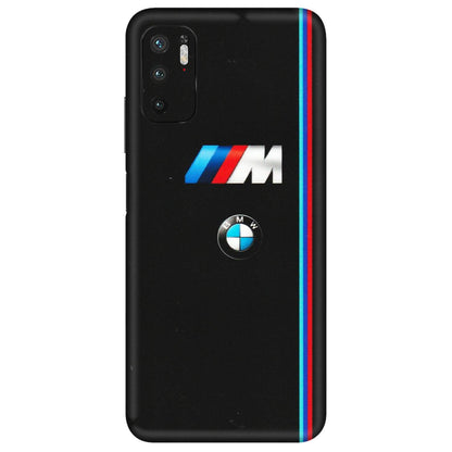 POCO Phone Skins (All Models) - Styling With Black BMW - Matte Finish (M-74) Poco M3 PRO (5G)