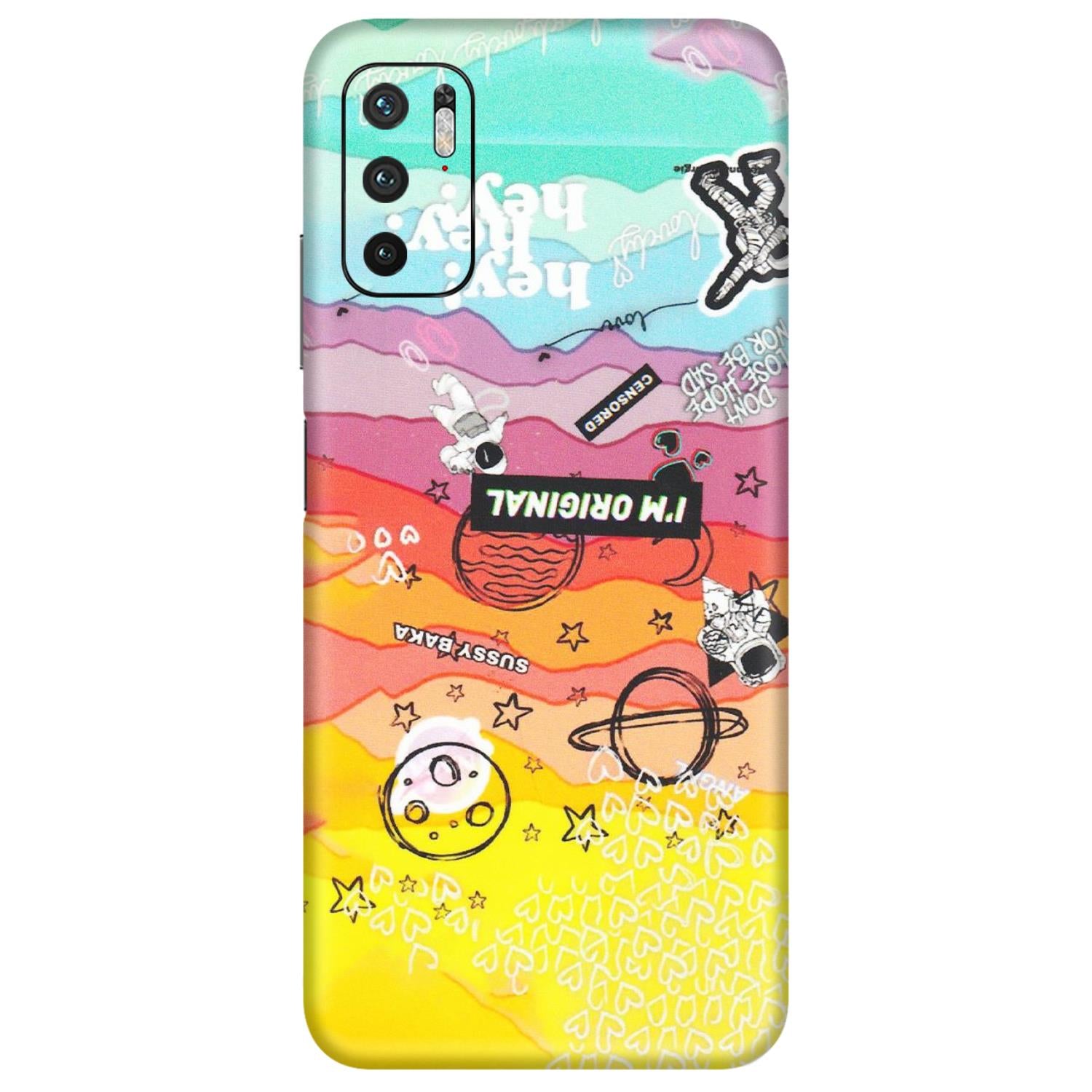 POCO Phone Skins (All Models) - The Original Astronaut - Matte Finish (M-79) Poco M3 PRO (5G)