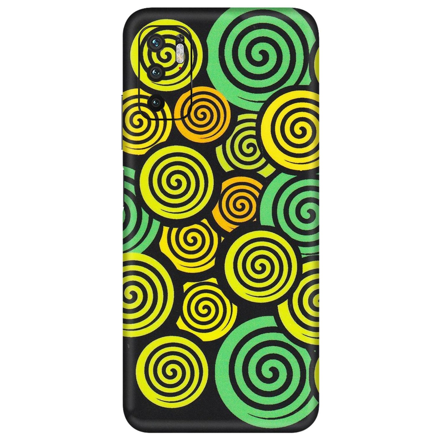 POCO Phone Skins (All Models) - Crazy Spiral - Matte Finish (M-91) Poco M3 PRO (5G)