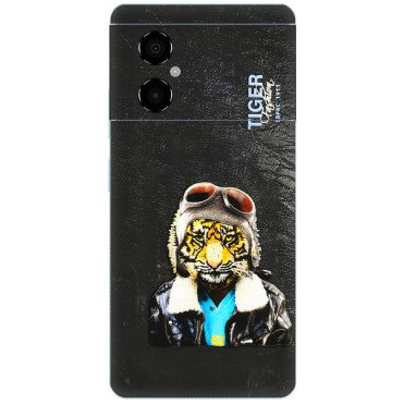 POCO Phone Skins (All Models) - Rider Tiger - 3D Embossed Finish (L-113) Poco M4 (5G)