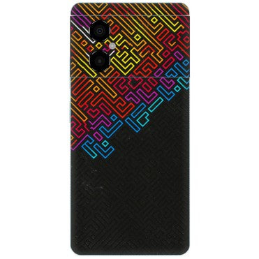 POCO Phone Skins (All Models) - Dotme Pattern Art - 3D Embossed Finish (L-121) Poco M4 (5G)